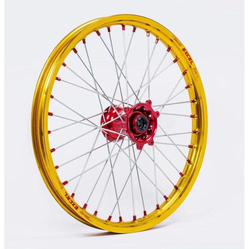 Elite MX-EN Wheel, silver spokes