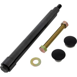 Axe de roue avant affleurant