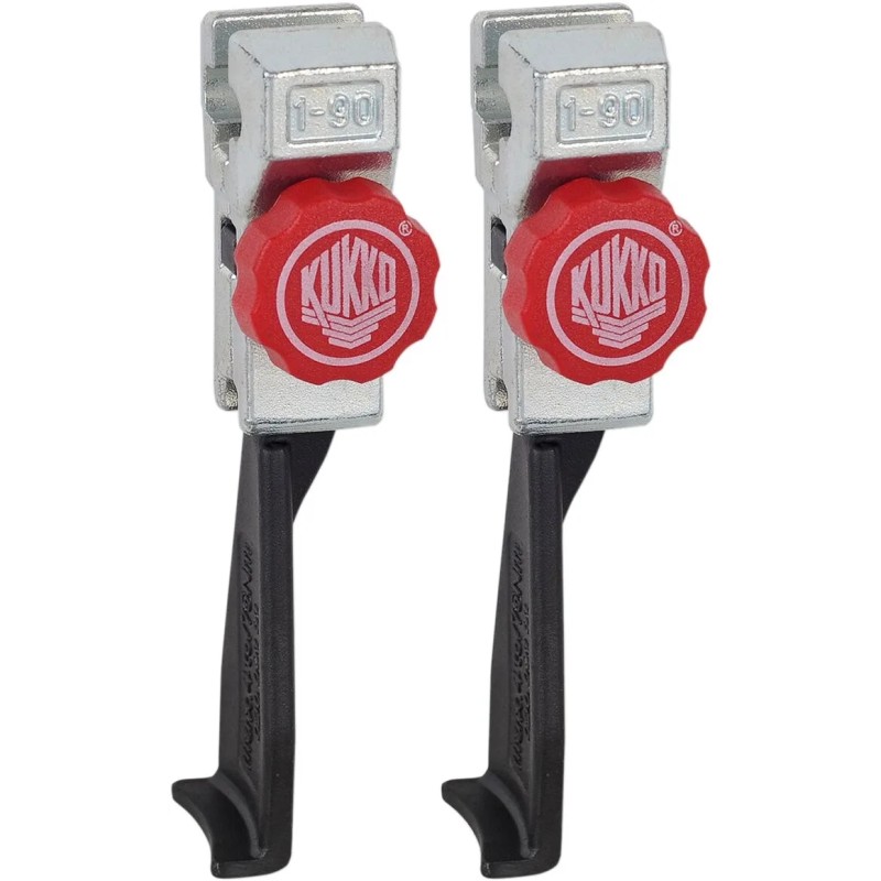 2 griffes d'extraction à réglage rapide étroites (lot de deux) - série 3-P