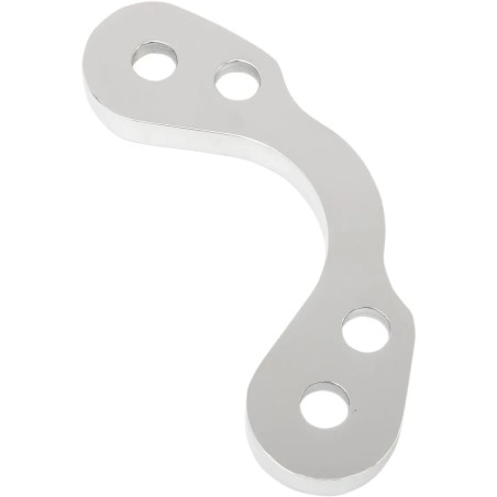 Chrome Steel T-Bar Handlebar Clamp