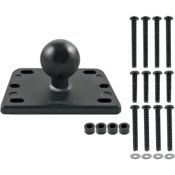 Support pour cache de maître-cylindre d'embrayage/de frein avec rotule de 25,4 mm