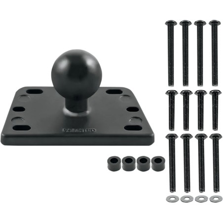 Brake Clutch Reservoir Cover Mount Base with 1  Ball