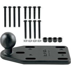 Brake Clutch Reservoir Cover Mount Base with 1  Ball