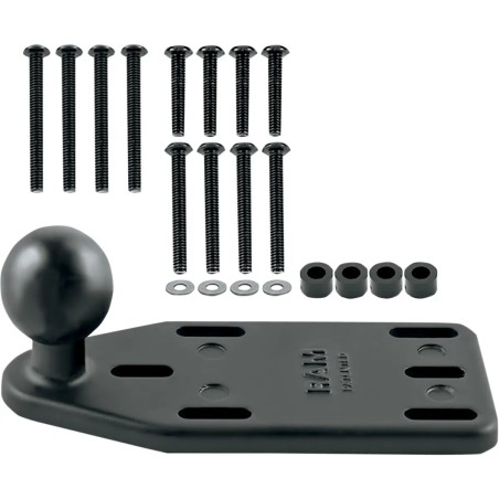 Brake Clutch Reservoir Cover Mount Base with 1  Ball