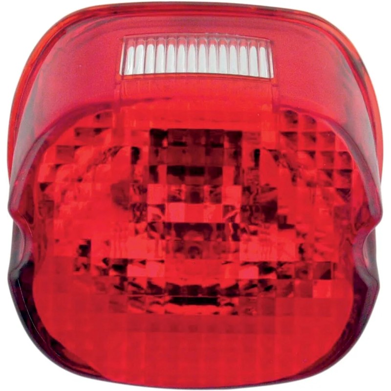 Laydown Taillight Lens with Top Tag Window