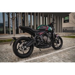 Système d'échappement complet 60'S Silencer, collecteur avec pré-silencieux BOX en acier inoxydable AISI 304