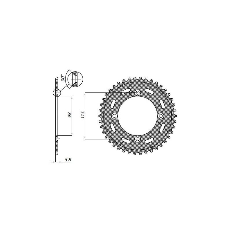 Steel Rear Sprocket