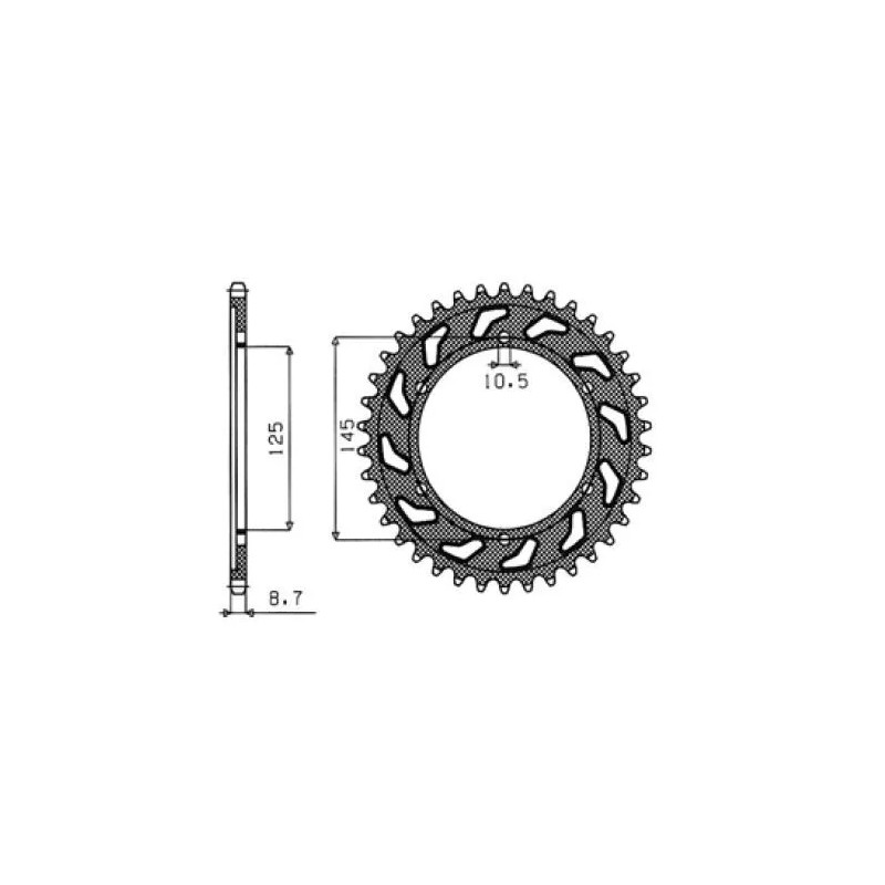 Steel Rear Sprocket