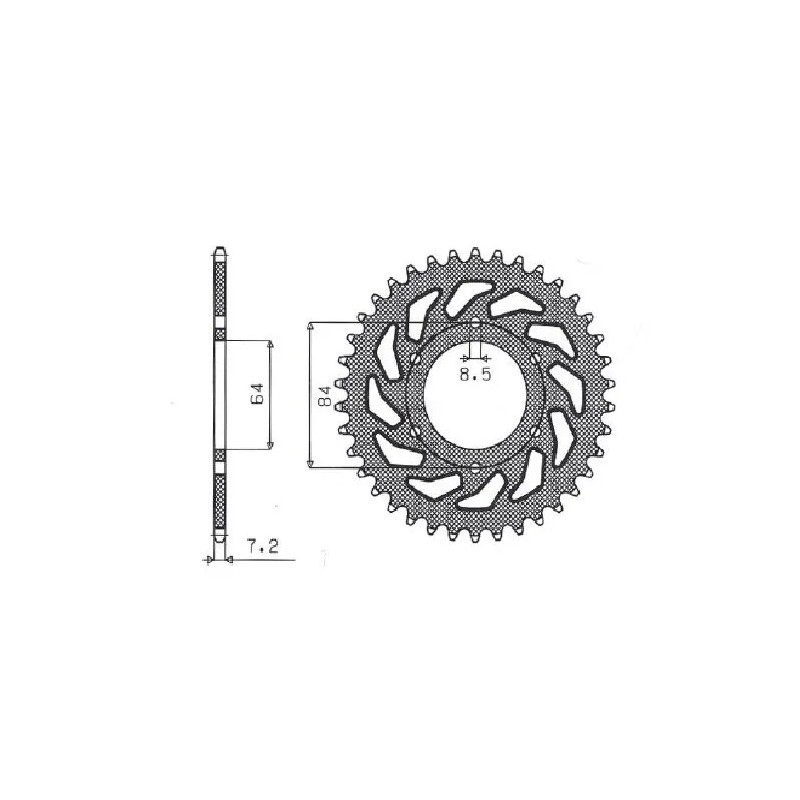 Couronnes en acier de rechange pour couronnes d'origine