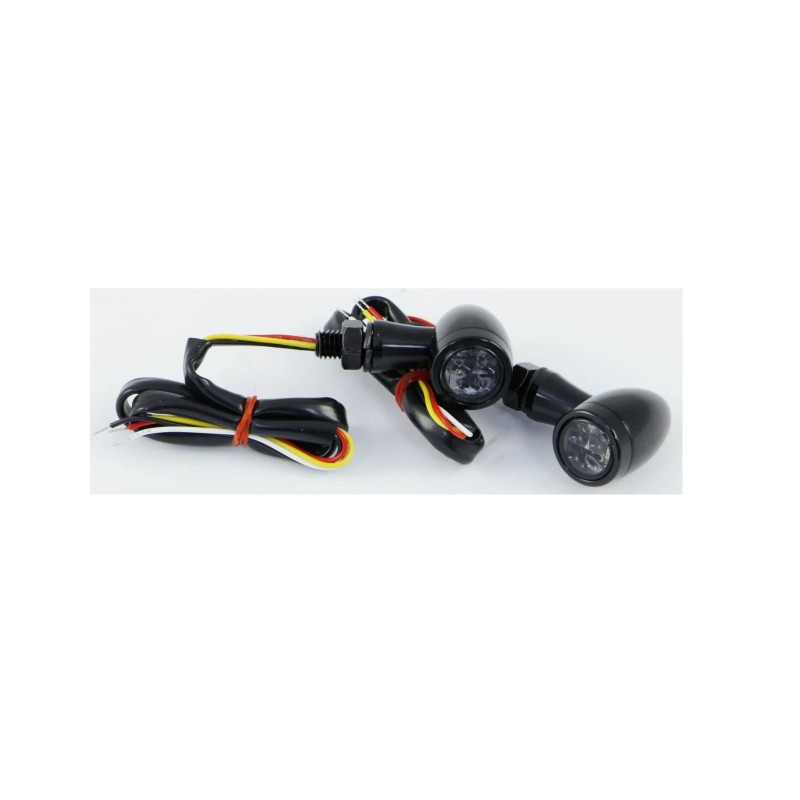 LED Bullet Turn Signal Lights with Rings