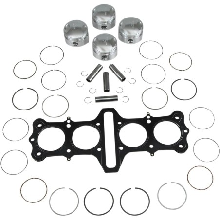 Forged Piston Kit with Head Gasket