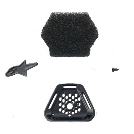 Ventilation au niveau du menton homologuée 22.06 pour casque Supertech M10