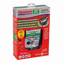 Chargeur de 5 A OptiMate Lithium LFP 8s