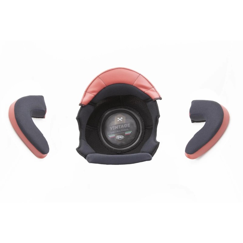 Sous-casque pour casque Vintage RED