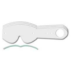 Jeu d'écrans jetables laminés pour masque Rapid