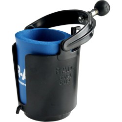 Self-Leveling Cup Holder and Cozy with 1  Ball
