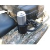 Handlebar Rail Mount with U-Bolt Base, Level Cup  Drink Holder and Koozie