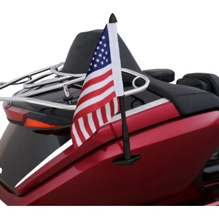 Folding Flag Pole with US Flag