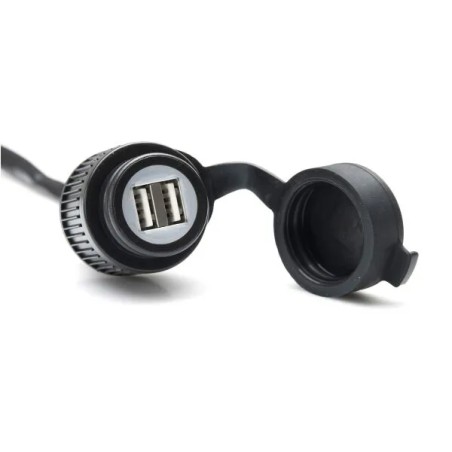 Port de charge double USB avec faisceau de câbles