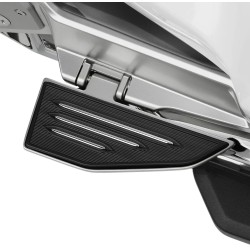 Inserts de platines repose-pieds passager Commander