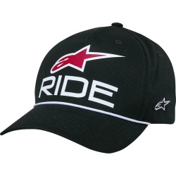 Casquette avec bouton-pression et visière courbée Ride Comp