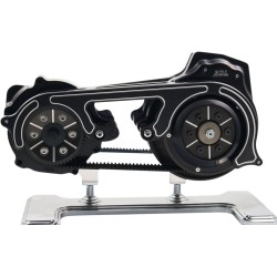 Transmission à Courroie Ouverte 2" avec Plaque Moteur 2 Pièces