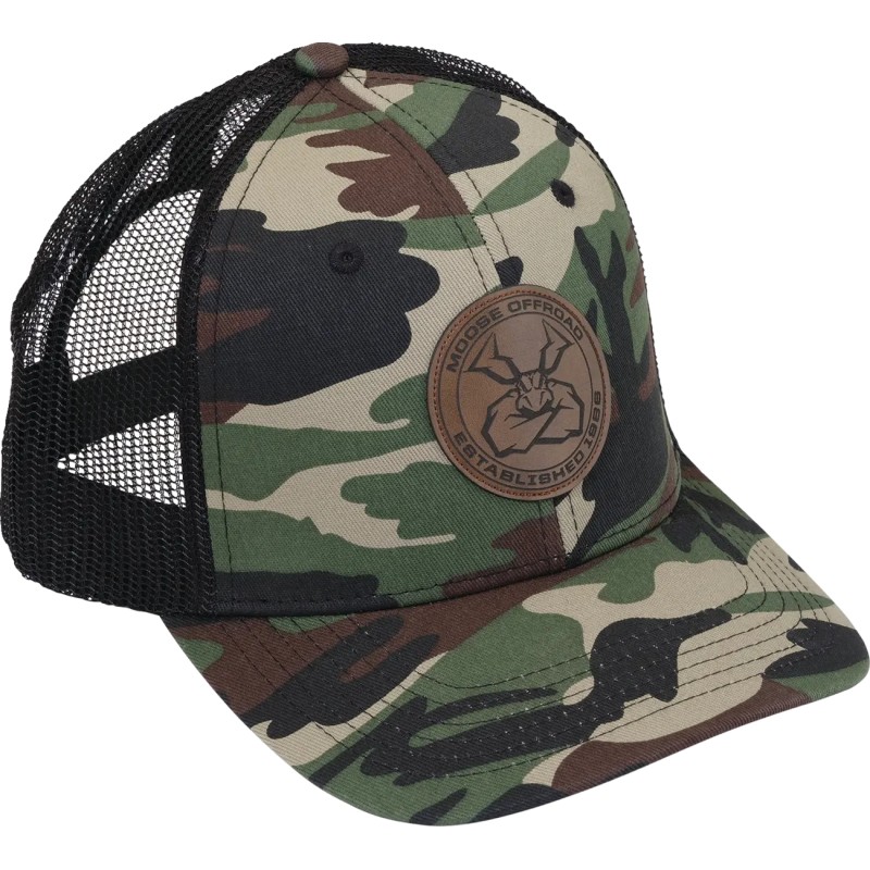 Moose Offroad Woodland Camo Hat