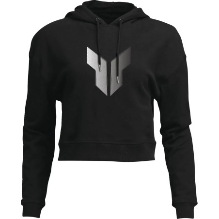 Women s Noise Pullover Crop Hoodie