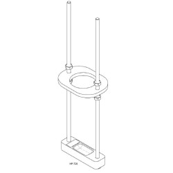 Shock spring removal tool - mechanical