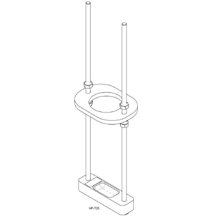Shock spring removal tool - mechanical