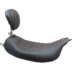 Wide Tripper  Solo Seat With Removable Driver Backrest