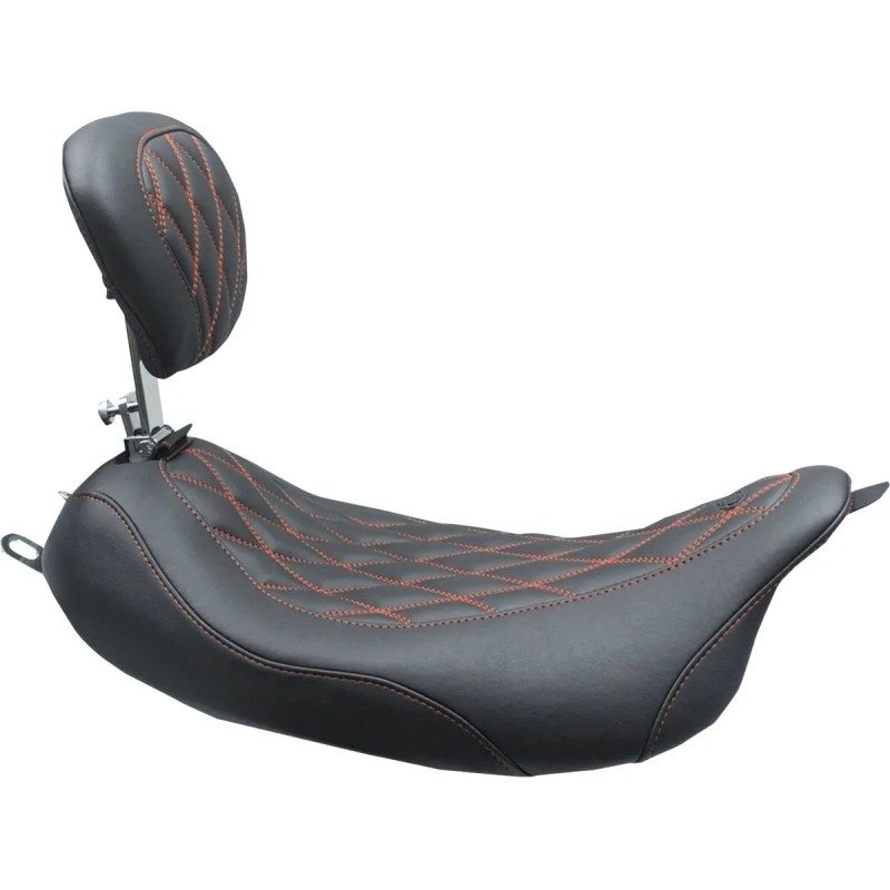 Wide Tripper  Solo Seat With Removable Driver Backrest