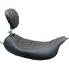 Wide Tripper  Solo Seat With Removable Driver Backrest