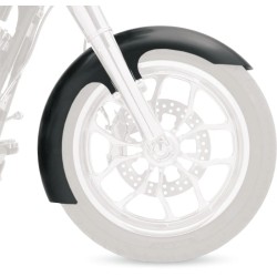 Hugger Series Front Fender with Mounting Blocks for Softail Dyna