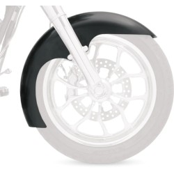 Hugger Series Front Fender with Mounting Blocks for Softail Dyna
