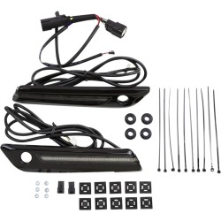 LED Saddlebag Hinge Covers