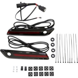 LED Saddlebag Hinge Covers