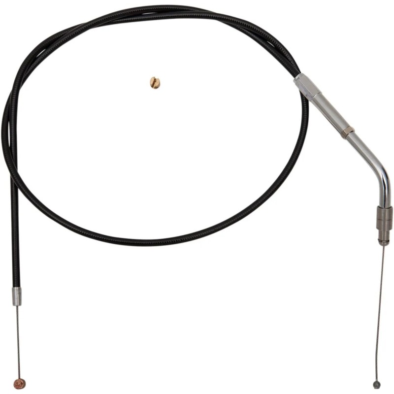 Black Vinyl Throttle Idle Cable