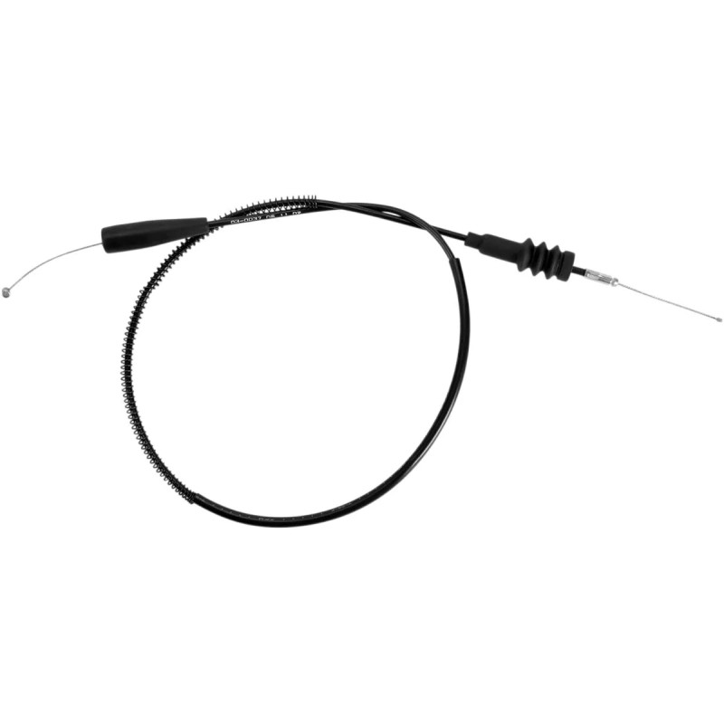 Black Vinyl Throttle Cable