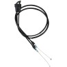 Black Vinyl Throttle Cable