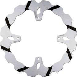 Disque de frein Fixed Wave rainuré oversize