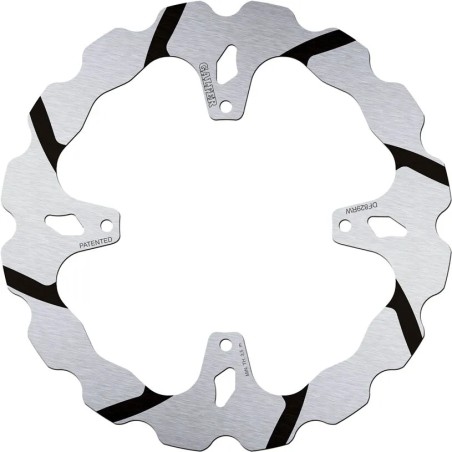 Disque de frein Fixed Wave rainuré oversize