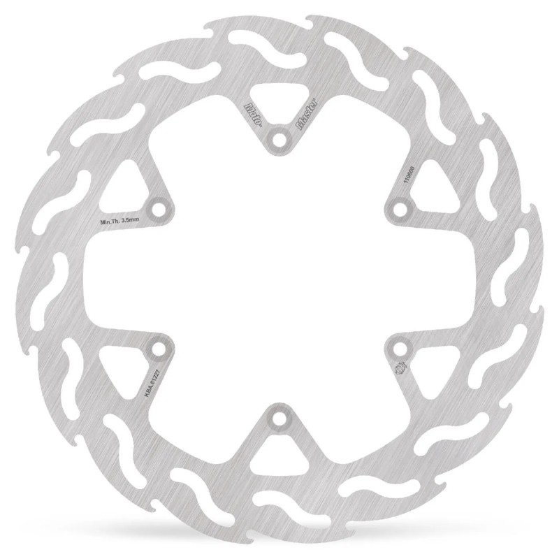 Oversize Flame Brake Rotor Rear