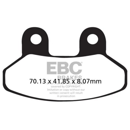 SFAC Carbon Series Scooter Brake Pads