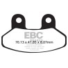 SFAC Carbon Series Scooter Brake Pads