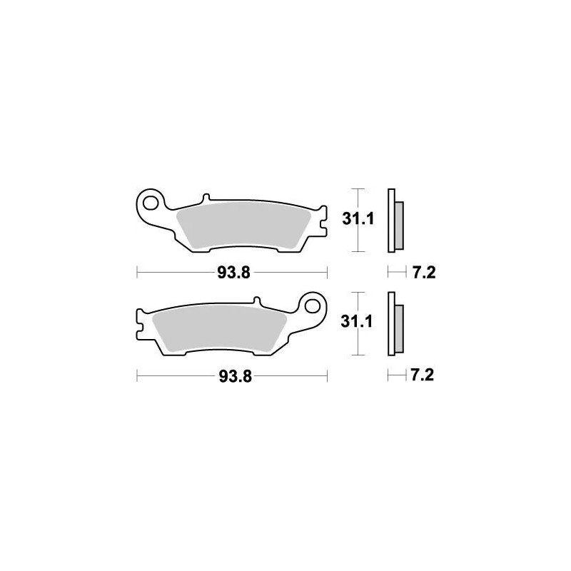 Nitro Brake Pads