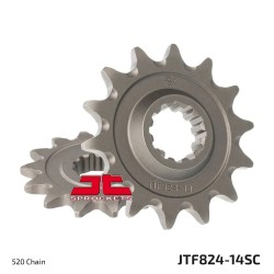 Front Sprocket MX Self-Cleaning, Lightweight
