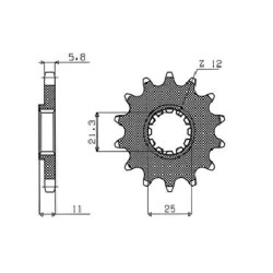 Powerdrive Countershaft Sprocket
