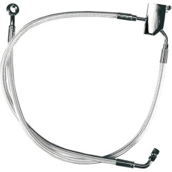 Braided Rear Brake Line Kit
