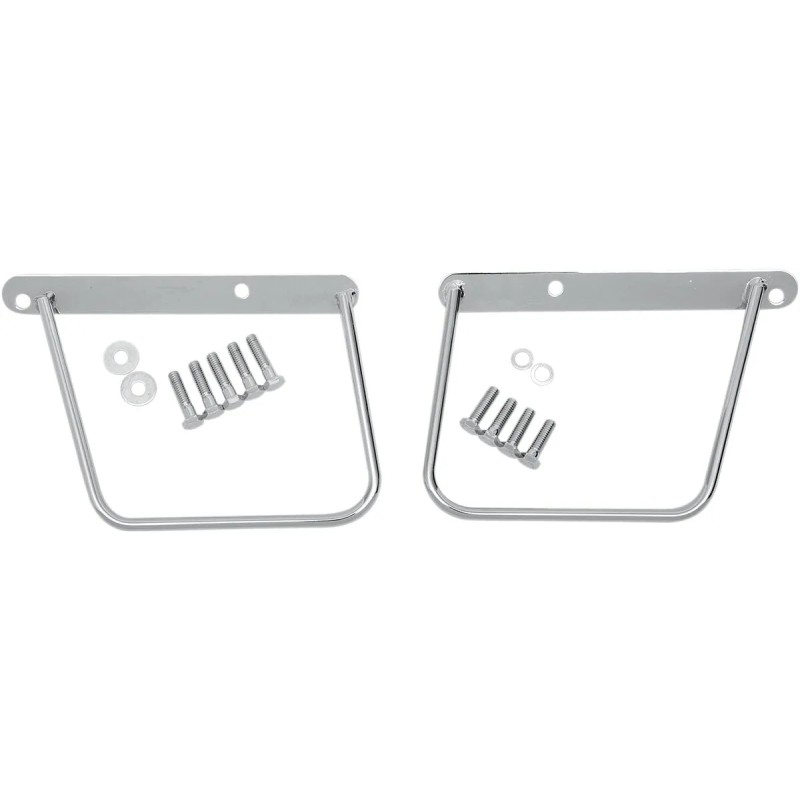 Chrome Saddlebag Support Brackets